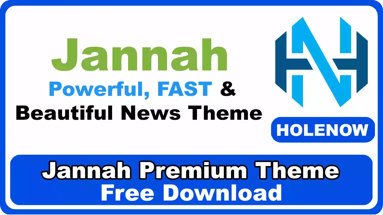 Jannah v7.1.1 Free WordPress Theme